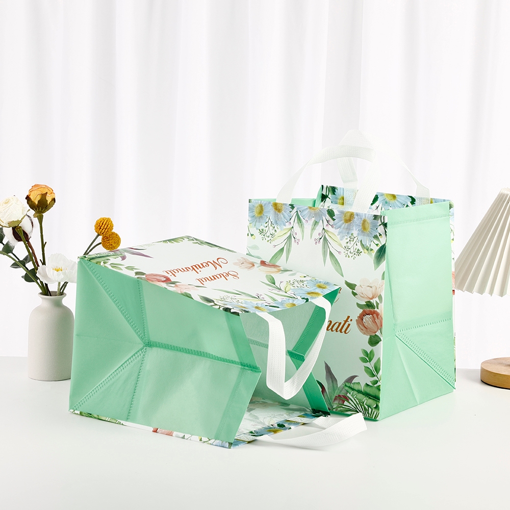 Tas Hajatan Laminasi Tas Nikahan Tas Kotak Makan Tas Kawinan Tas Sunatan Goodie Bag Selamat Menikmat