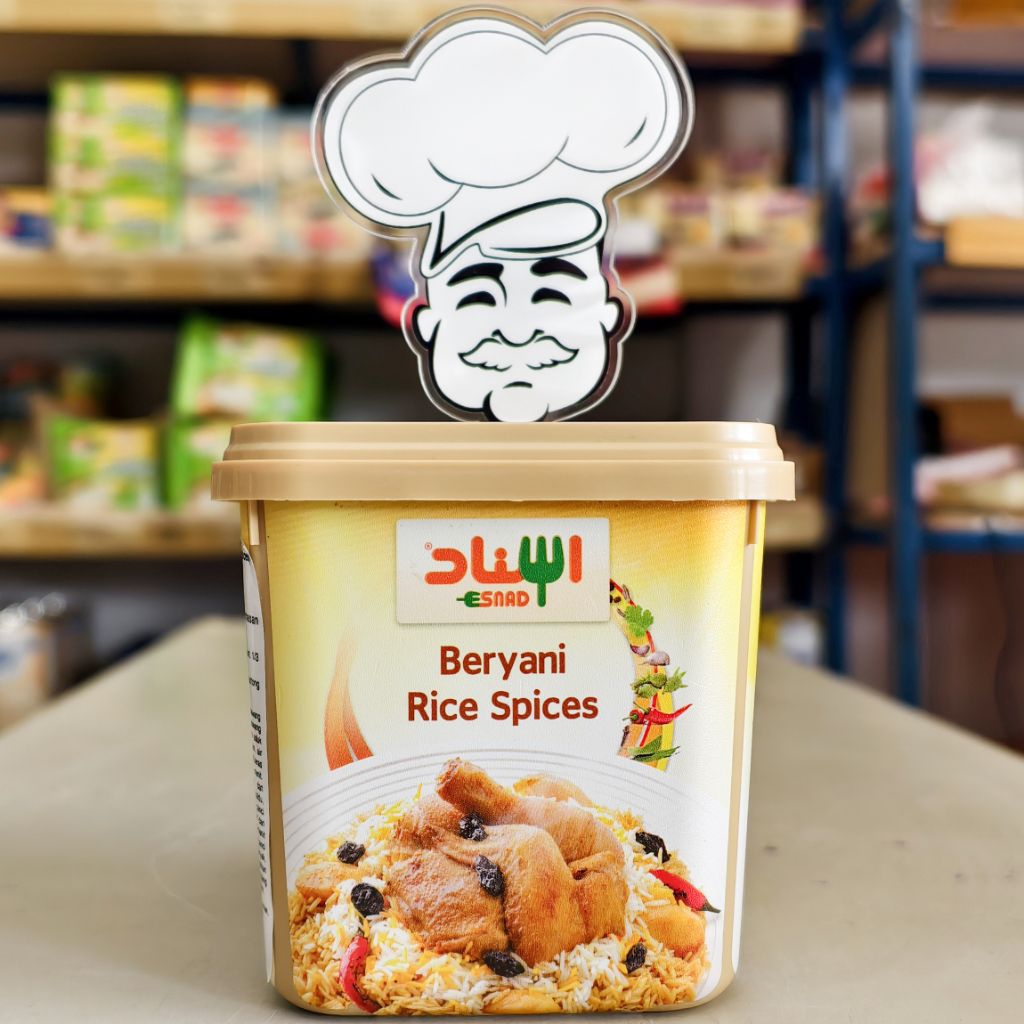 

Esnad Beryani Rice Spices 200Gr / Bumbu Nasi Briyani Esnad / Bumbu Nasi Kebuli Esnad