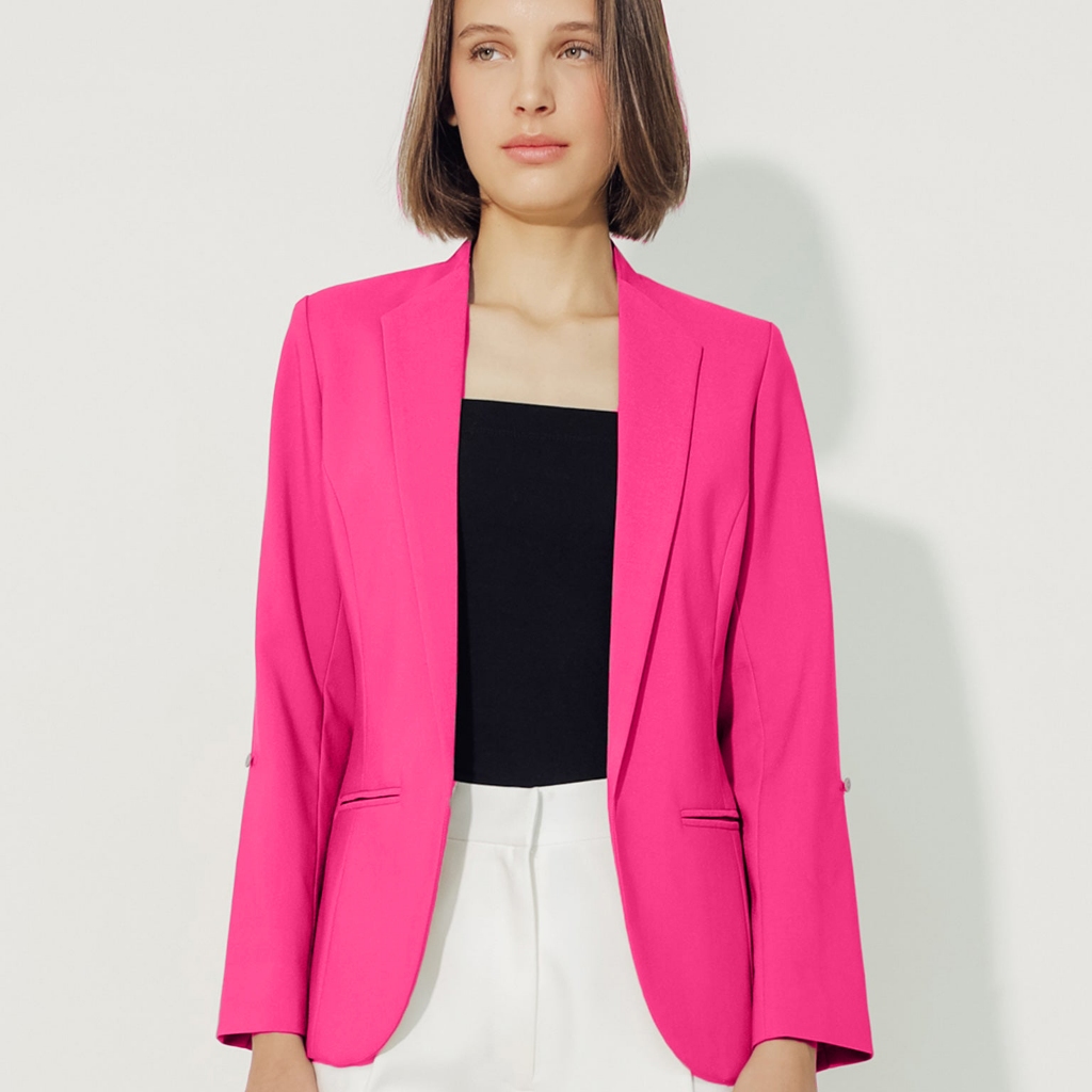 premium best seller blazer wanita kerja full furing fit reguler busa bahu lepas formal casual