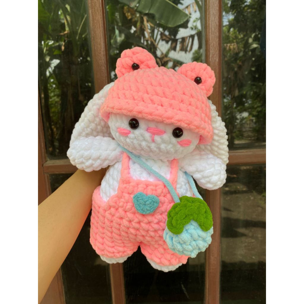 Crocat Custom Bunny Plushie