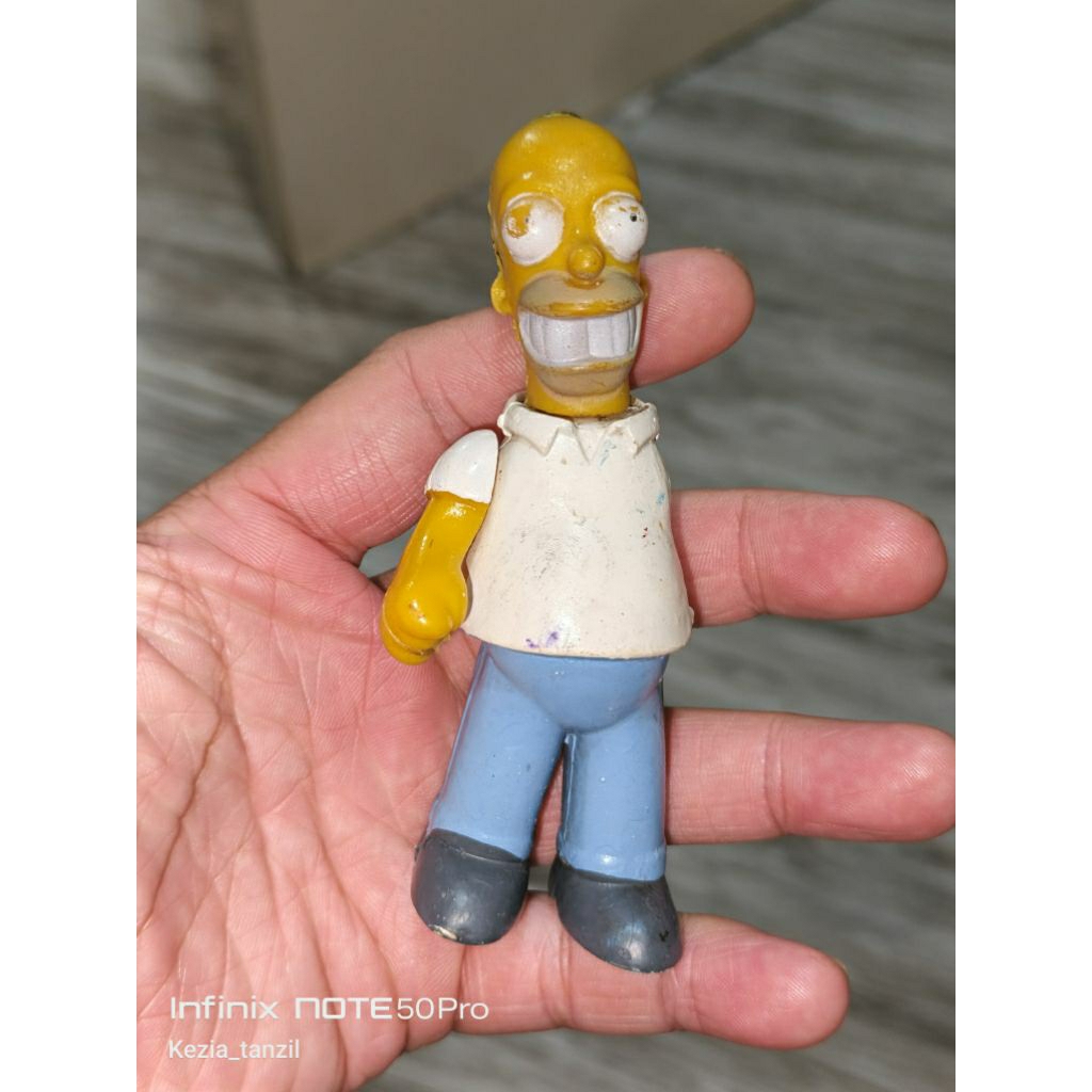 ACTION FIGURE FIGUR BART SIMPSON SIMSON HOMER SIMPSONS MINUS JUNK