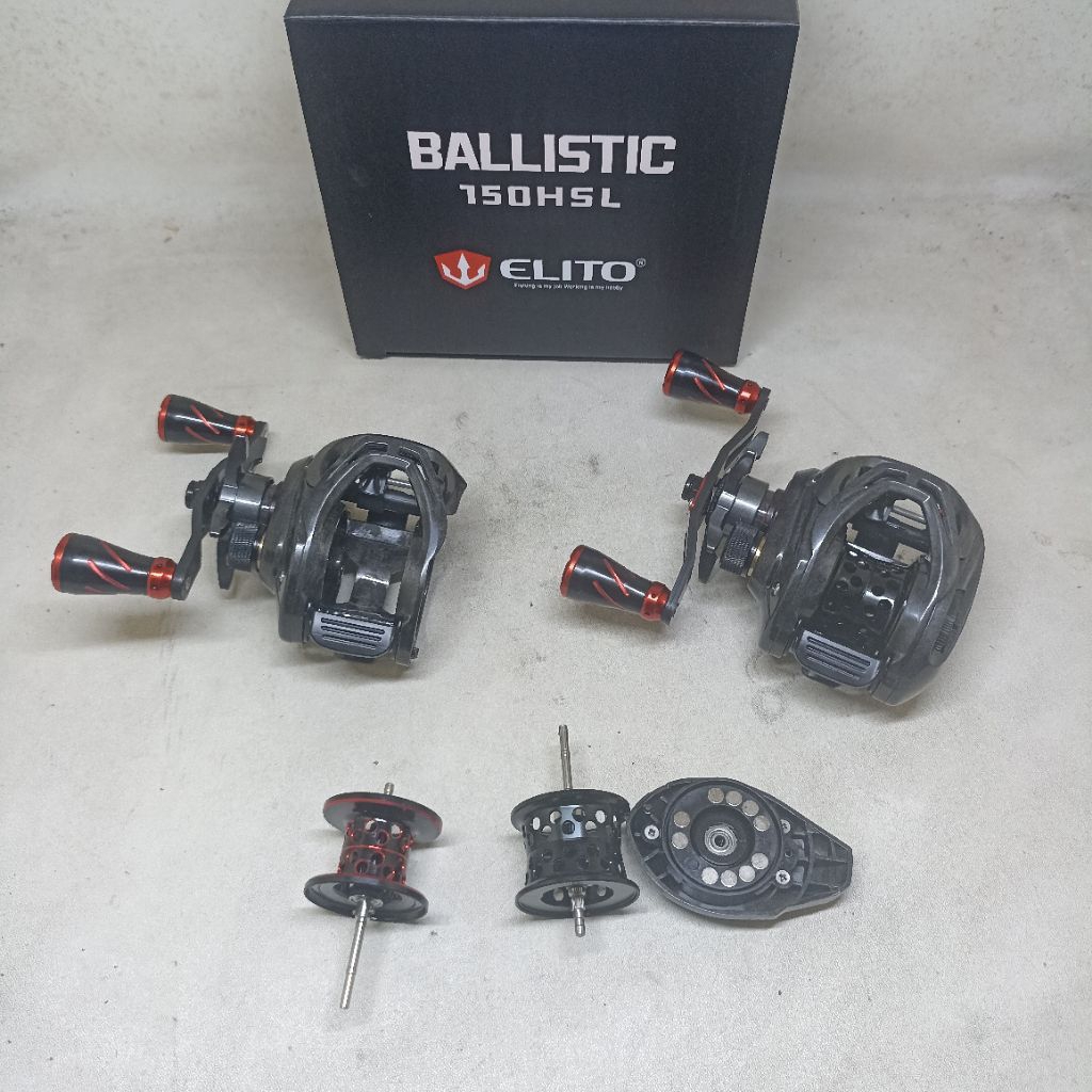 reel bc elito ballistic 150hsl Doble spool