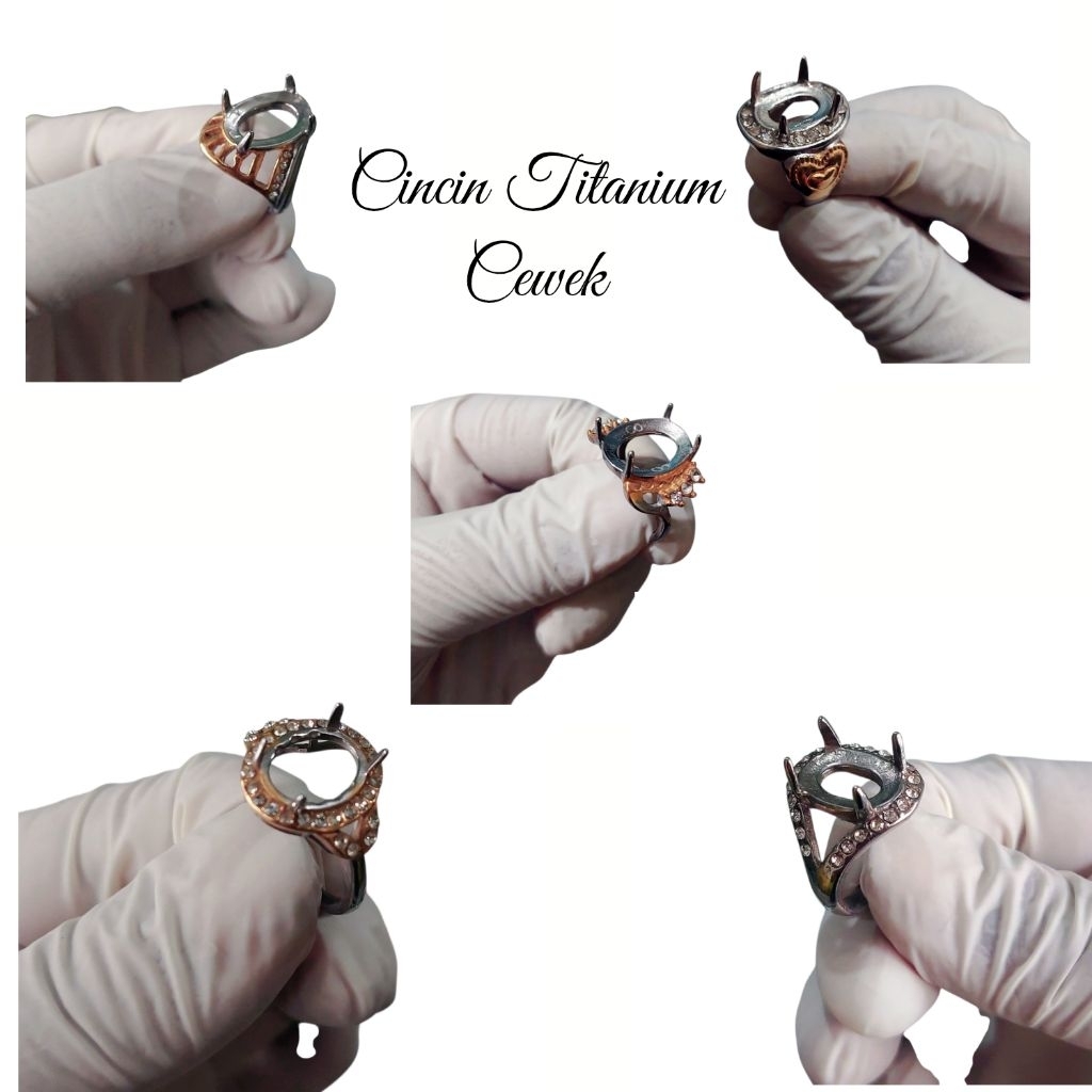 Ring Cincin Emban Titanium Cewek