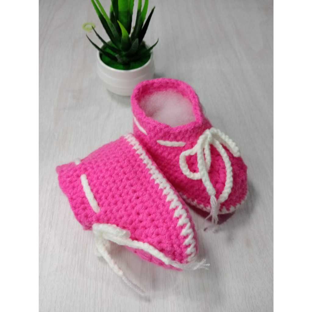 Sepatu Rajut keren dan cute baby girl/baby boy