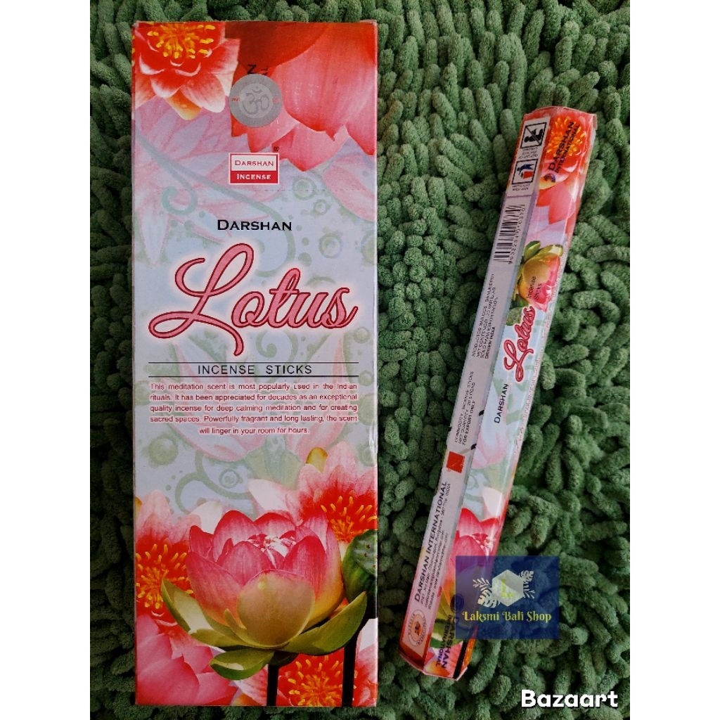 Dupa Hio Wangi Aromaterapi india dharsan lotus hexagonal