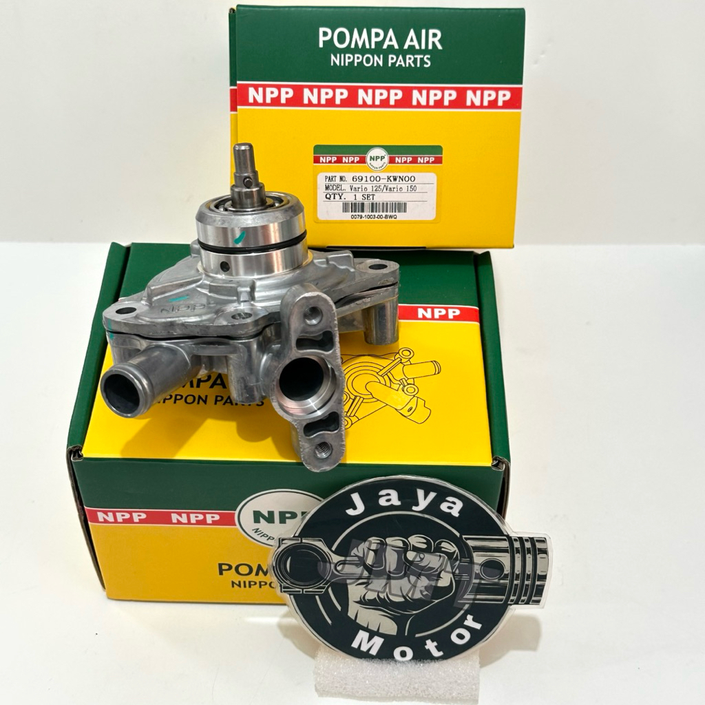Water Pump Assy Pompa Air Radiator Vario 125 Vario 150 PCX 150 ADV 150 KWN Original Npp