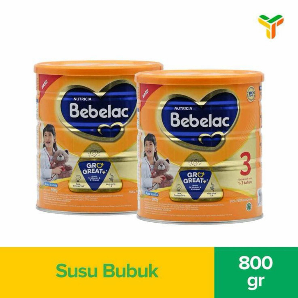 

Bebelac 3 vanila /madu kaleng 800gr