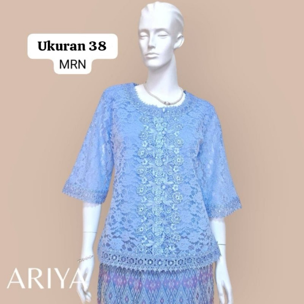 Saleeee Atasan brokat arya vasutorn baju brokat pesta import