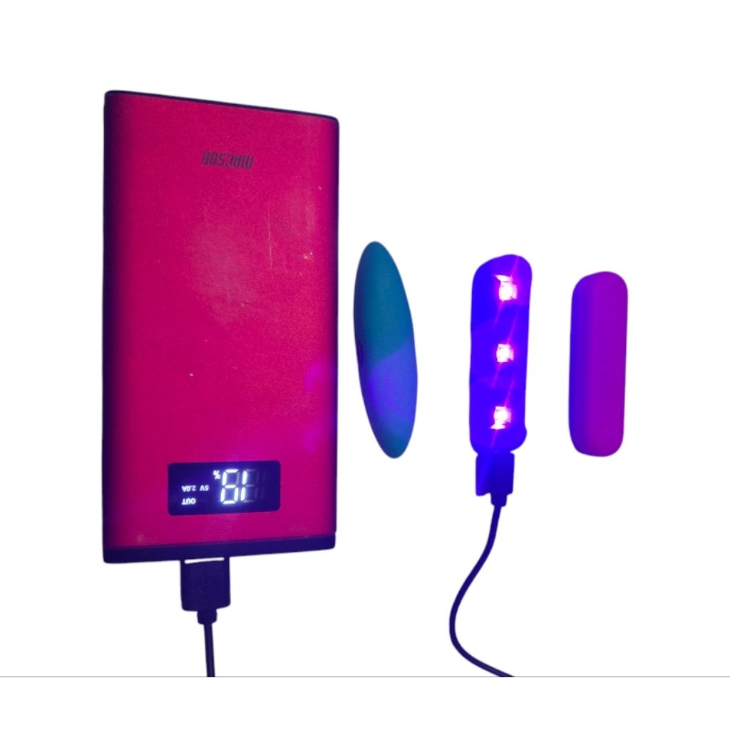 sinar  UV pengering temperglas /pengering kutek/nano uv/uv uang untuk tes uang palsu