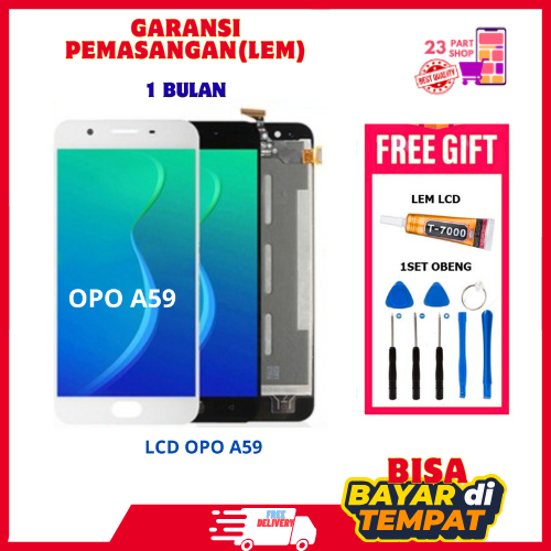 [ORIGINAL] LCD TOUCHSCREEN OPPO A59 (F1S)