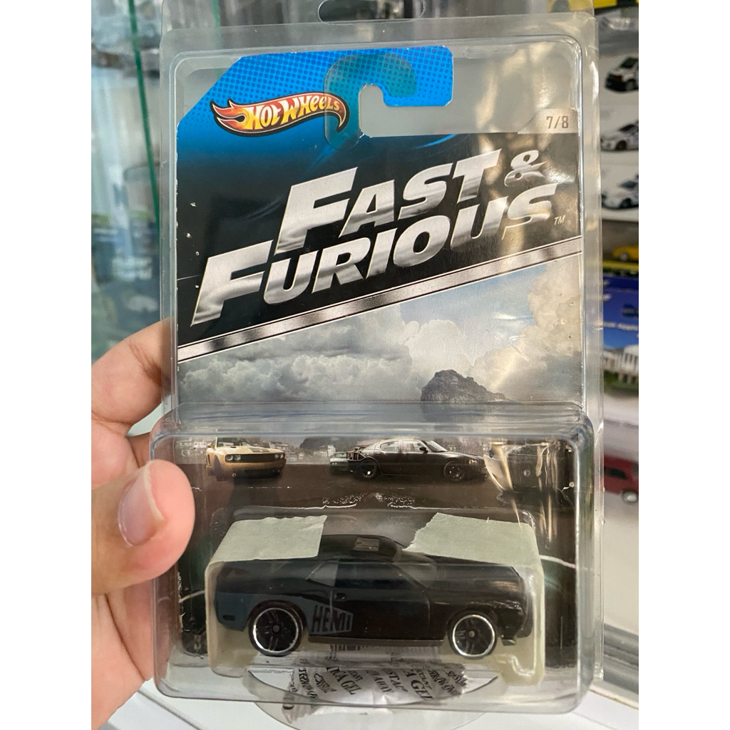 Hotwheels Dodge Challenger Fast & Furious FF Old Card