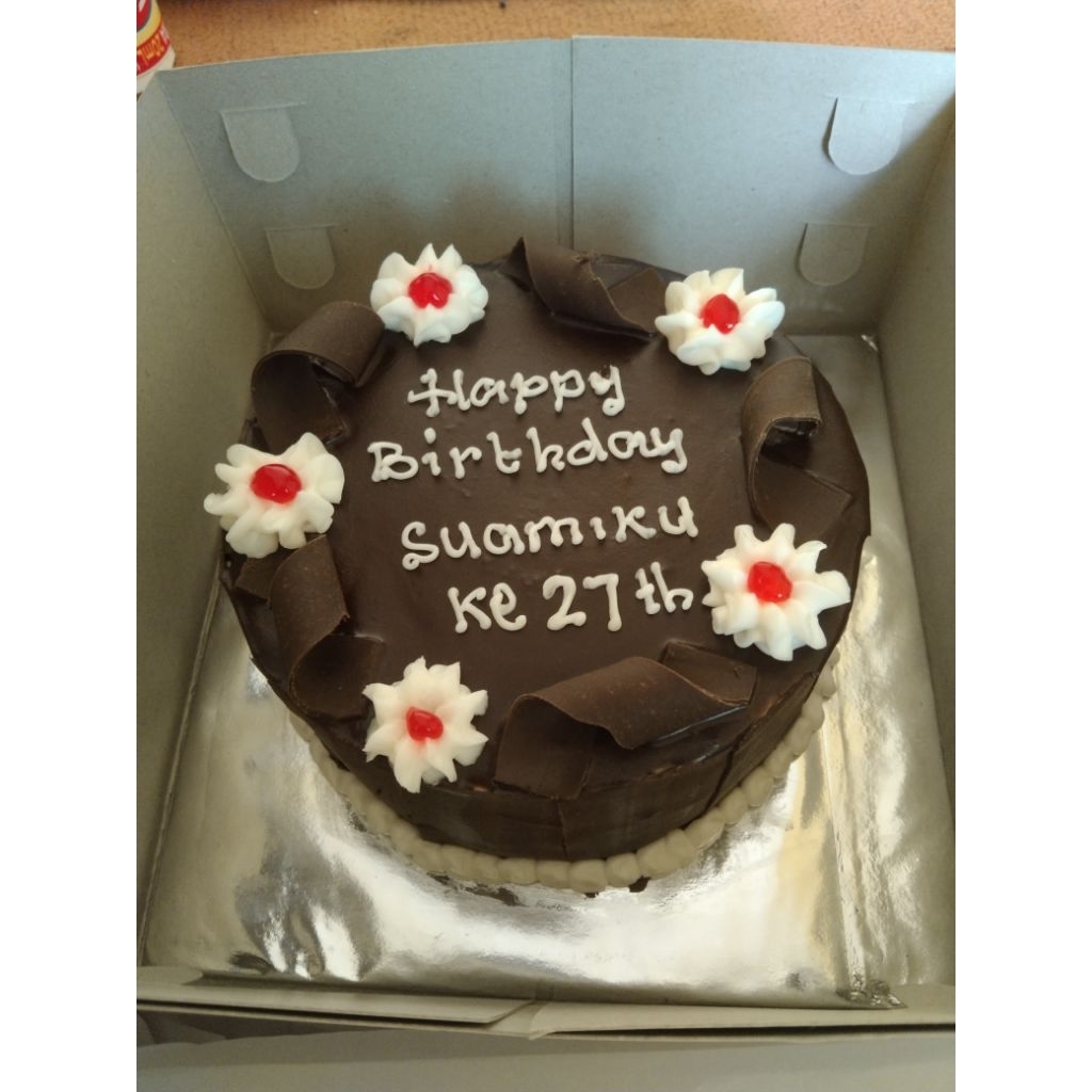 

[Bisa Dadakan] Kue Tart diameter 14cm/Kue Ulang Tahun/Birthday Cake/Bento Cake/Kue Tart Murah/Tart Coklat