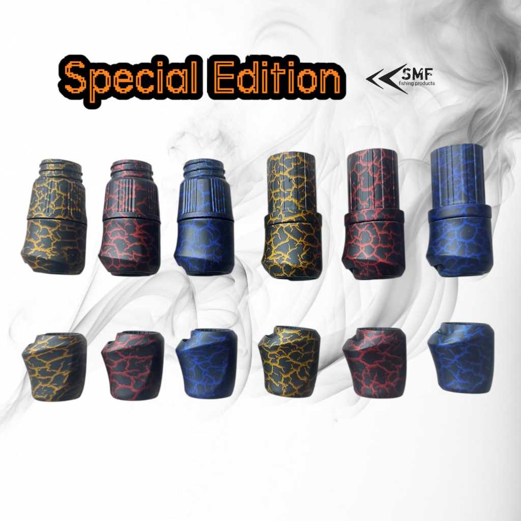 Reel Seat Skeleton WARNA TERBARU Special Edition / Reel seat japan style micro fishing