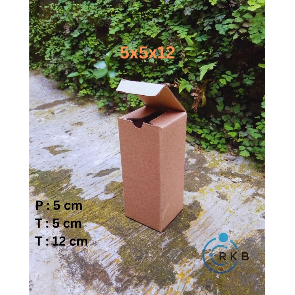 

Box Kardus Packing Die Cut 5x5x12 cm
