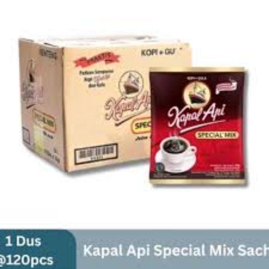 

Kapal Api Special Mix Sachet 10x25g – Kopi Instan Praktis