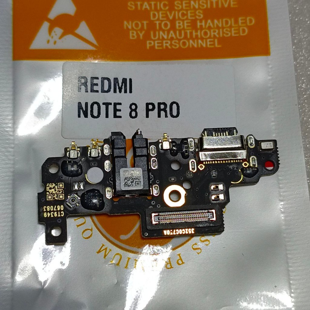 PAPAN CHARGER REDMI NOTE 8 PRO ORIGINAL / KONEKTOR CHARGER REDMI NOTE 8 PRO