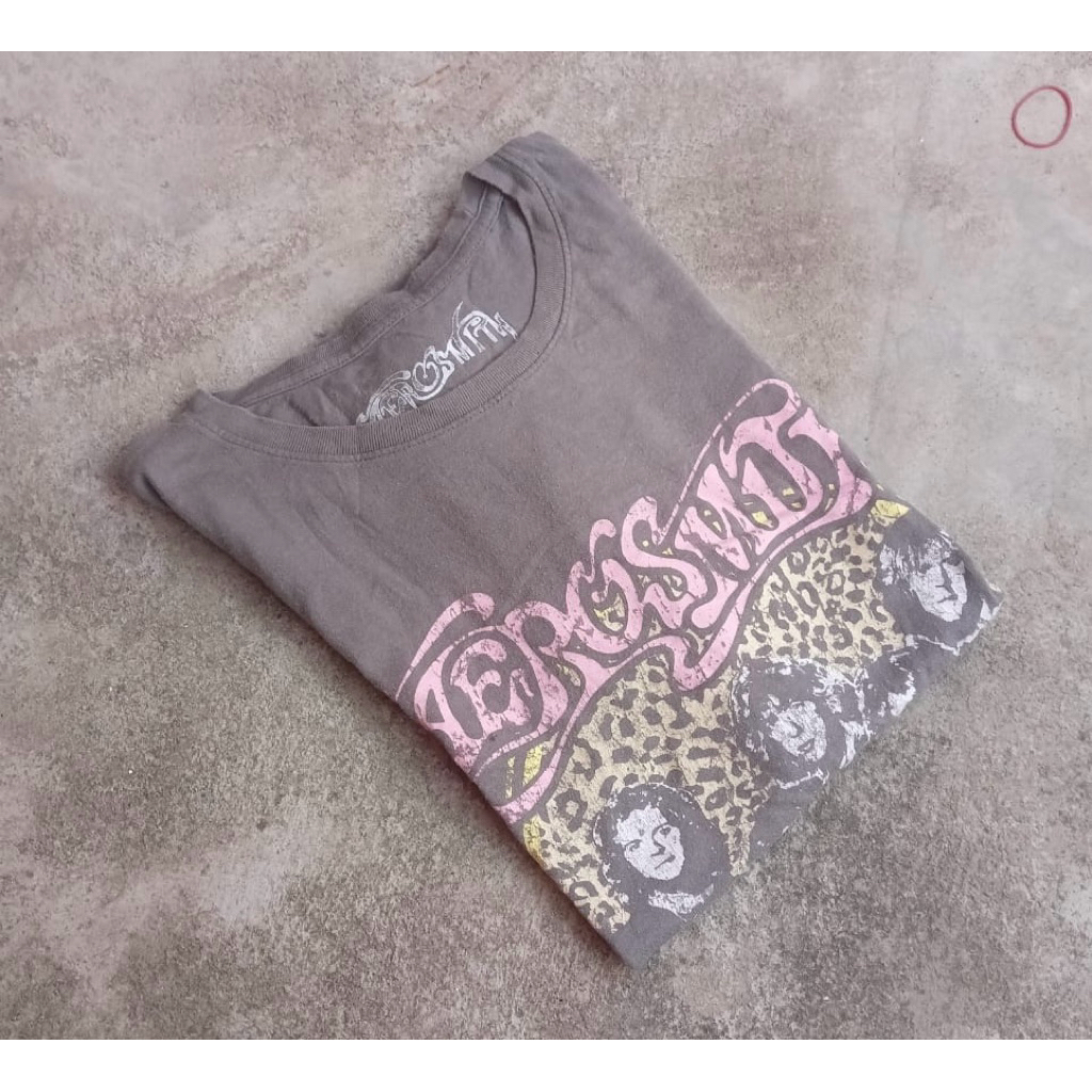 Tshirt band aerosmith get your wings tour 74