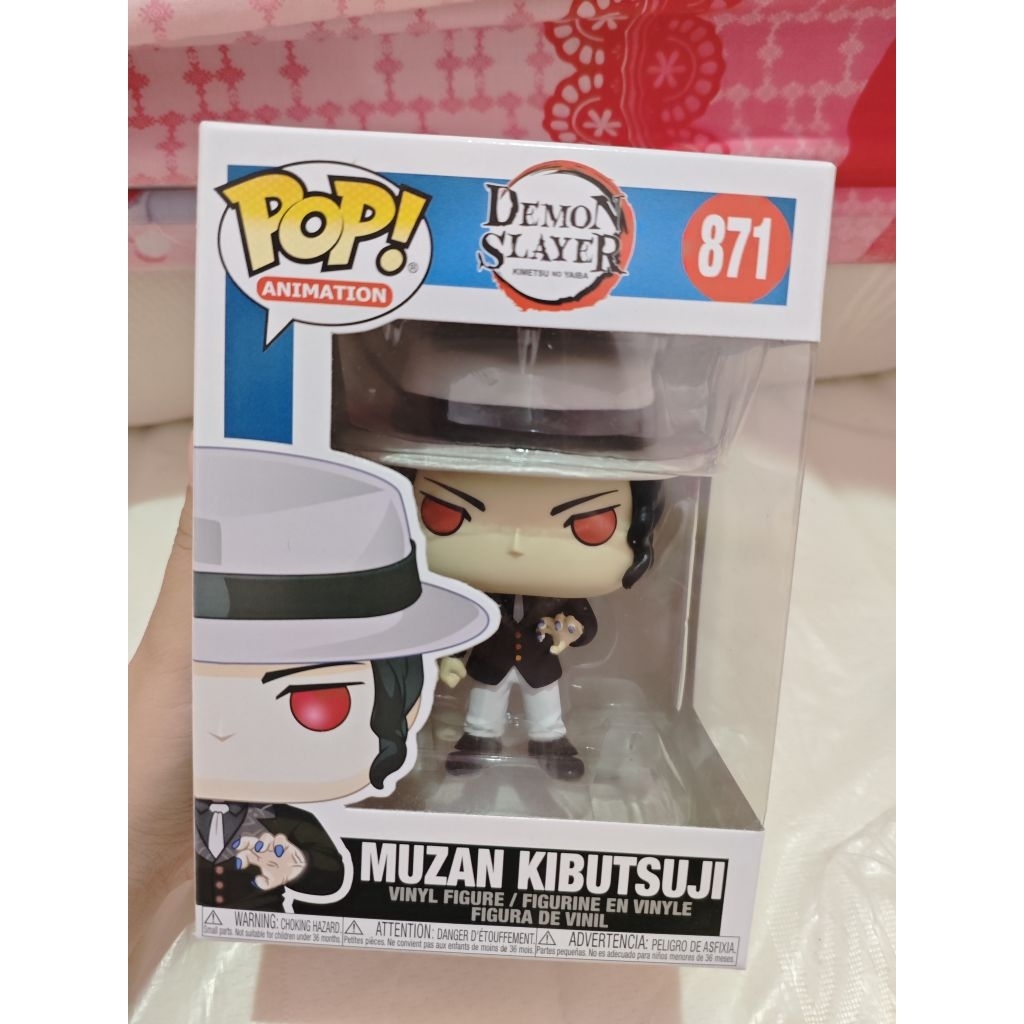 Demon Slayer Kimetsu No Yaiba Pop Animation Funko Pop Muzan Kibutsuji KNY Vinyl Figure Original USA