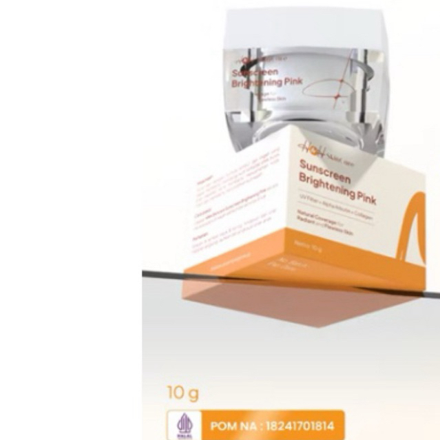 HNH SKINCARE SUNSCREEN BRIGHTENING PINK UV DEFENCE AND PROTECTOR FOR A GLOWING SKIN