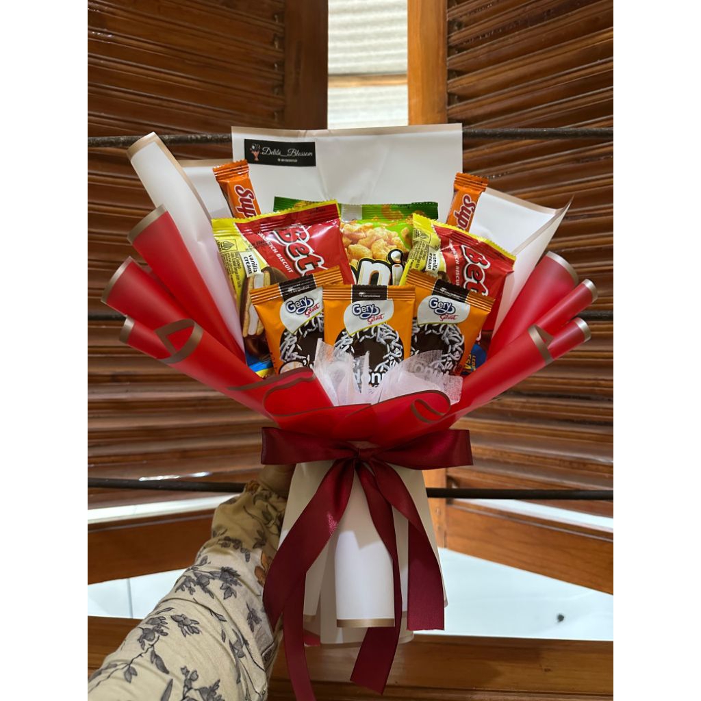 

Snack Bouquet | buket wisuda | buket ultah | kado