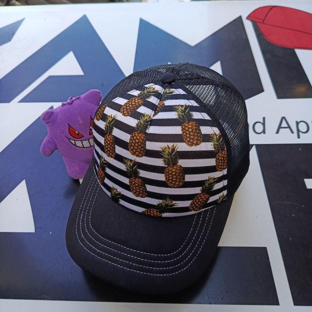TOPI TRUCKER CAP AOP NANAS scnd
