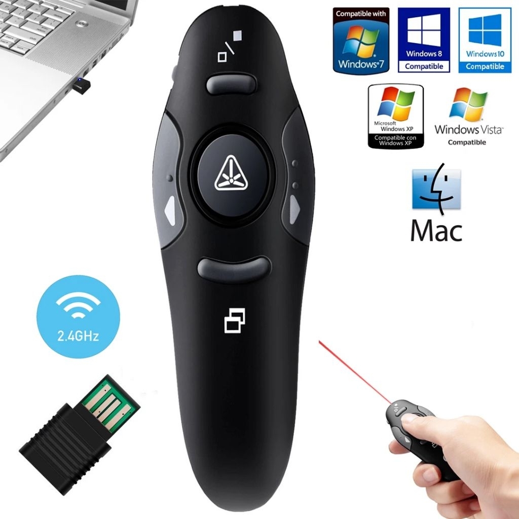 WIRELESS PRESENTER WITH LASER POINTER / PRESENTER PP 801