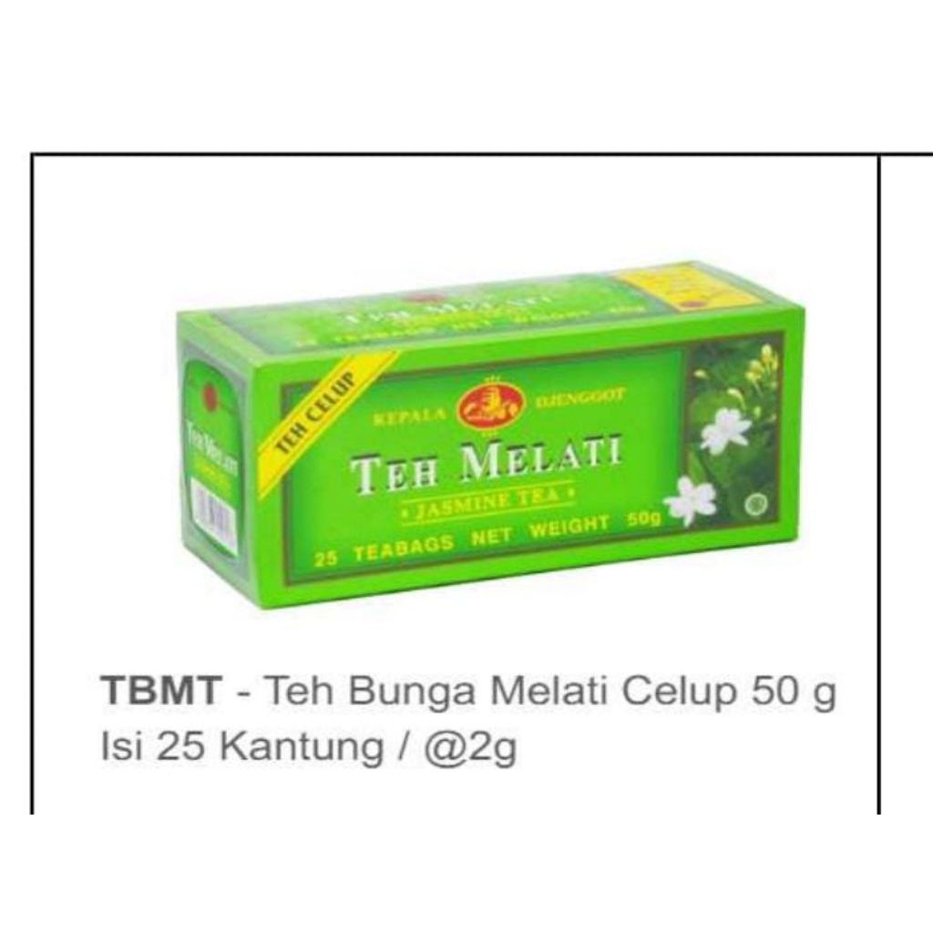 

Teh bunga melati celup Kepala Djenggot beli 6 free 2 pcs