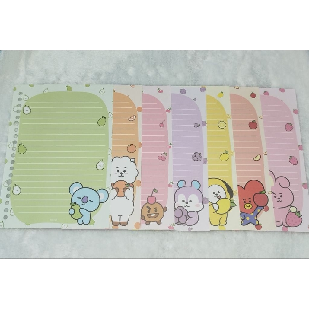 

(Harga Perlembar) Isi Binder Harvest A5 Series BT21