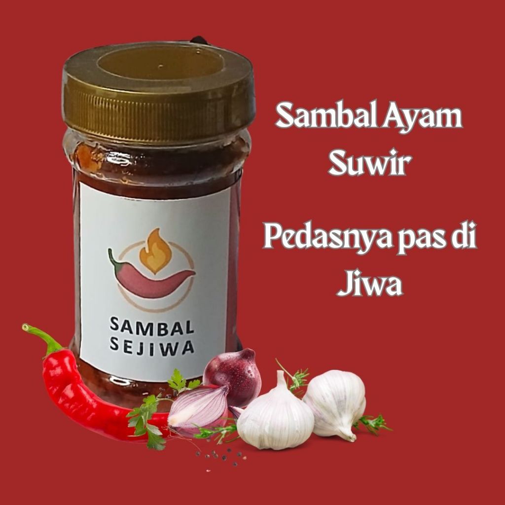 

Sambal Sejiwa - Sambal Pedas Ayam Suwir - Sambel Ayam Suwir Pedas
