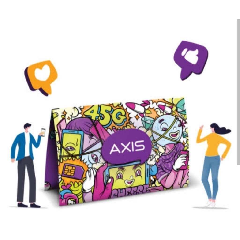 KARTU PERDANA AXIS + BONUS KUOTA 3GB 30HARI