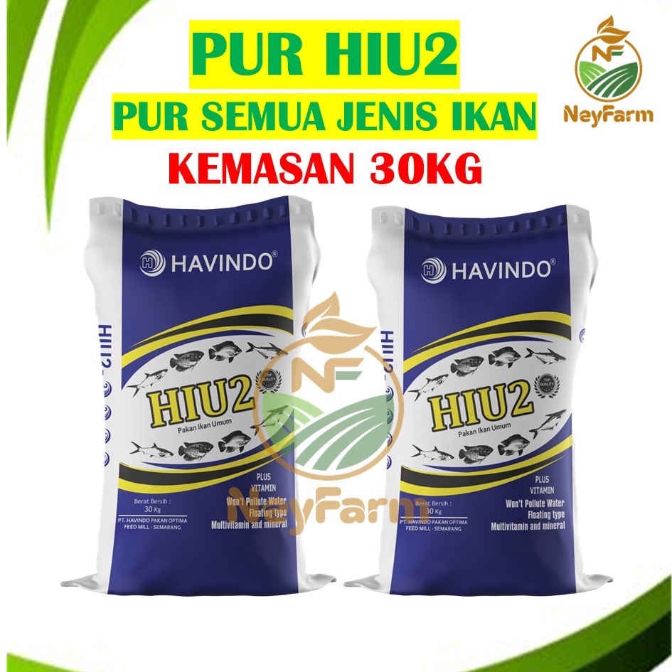 1 Zak Pur Hiu2 Dan Hiu3 Pelet Pakan Ikan Lele Nila Gurame Kemasan 30kg