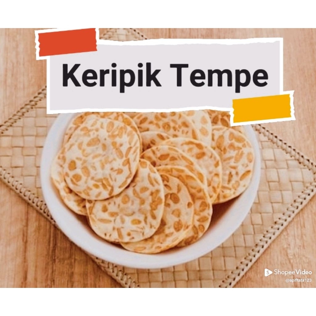 

KERIPIK TEMPE BULAT 500 gr dan 1000 gr