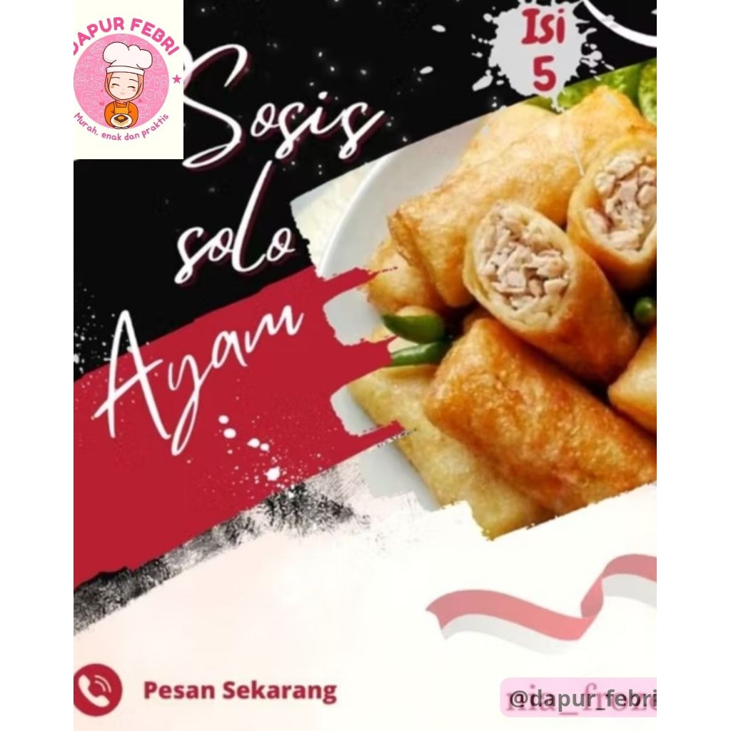 Sosis solo frozen food praktis enak murah