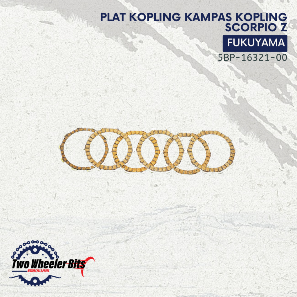 Fukuyama Plat Kopling Kampas Kopling Scorpio Z