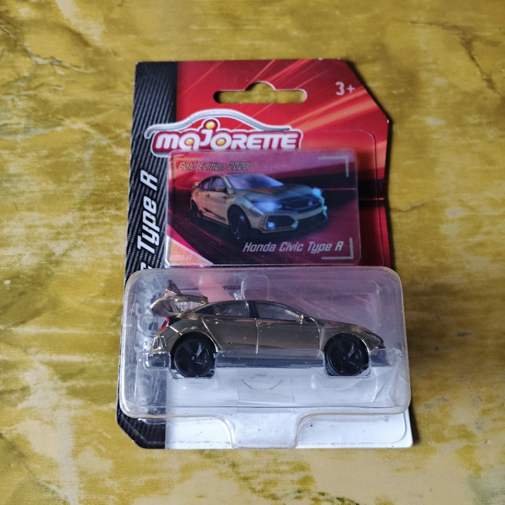 Majorette Honda Civic Type R Gold Edition Chase Car