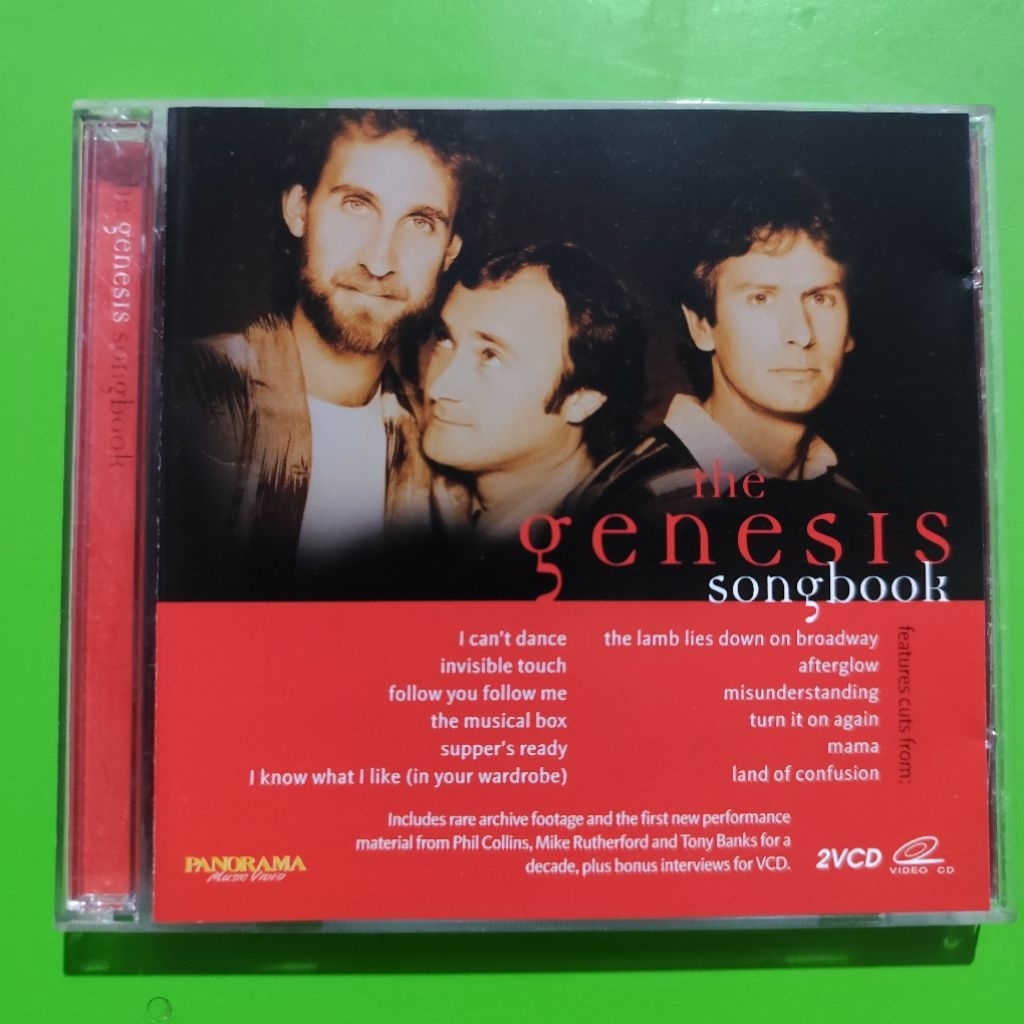 VCD Original GENESIS Songbook