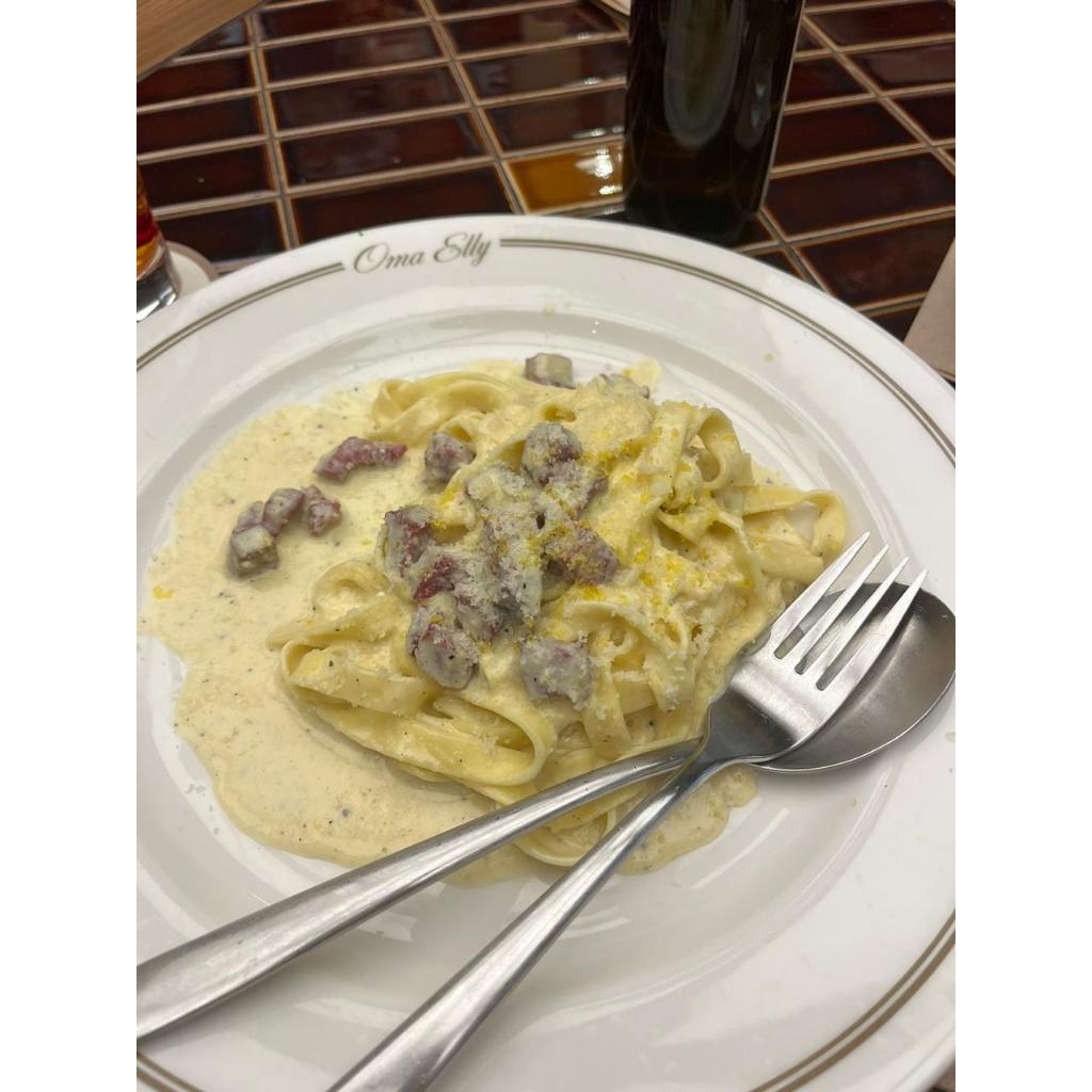 

Wagyu Carbonara Fettucine