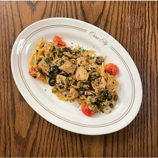 

Spaghetti Tuna Aglio Olio