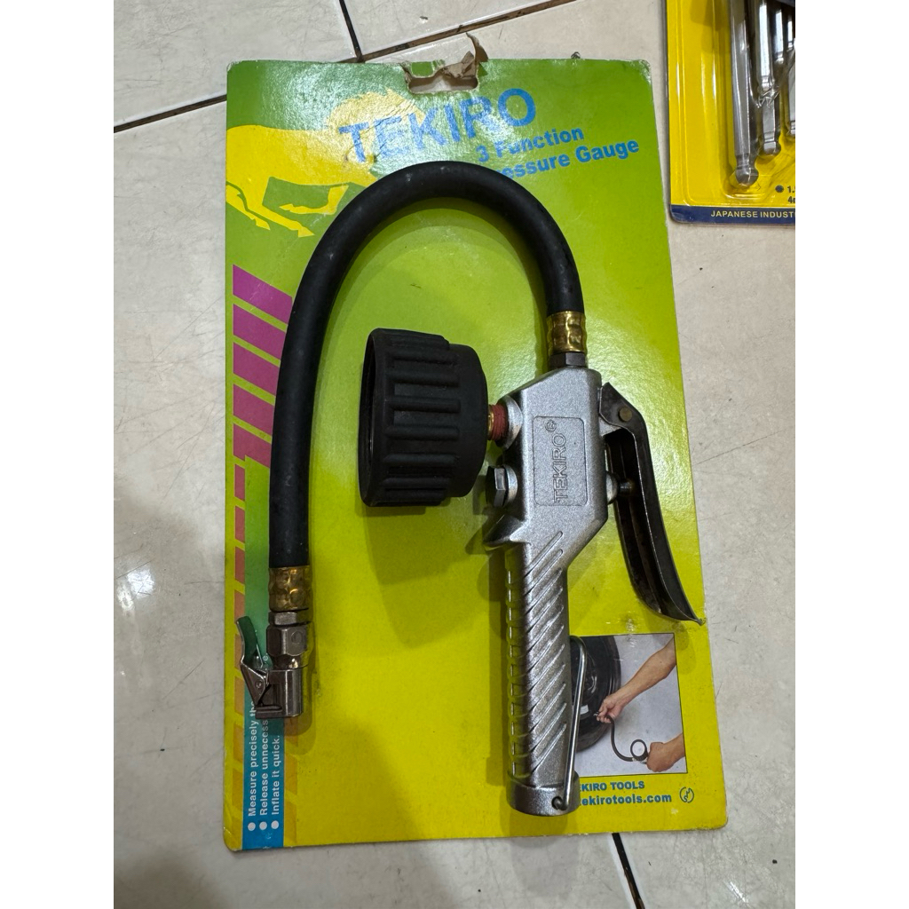 tire pressure gauge 3 function tekiro