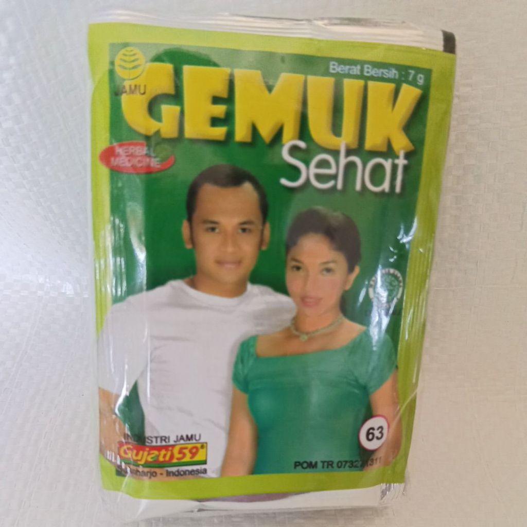 

Jamu Gujati GEMUK Sehat isi 10 bungkus