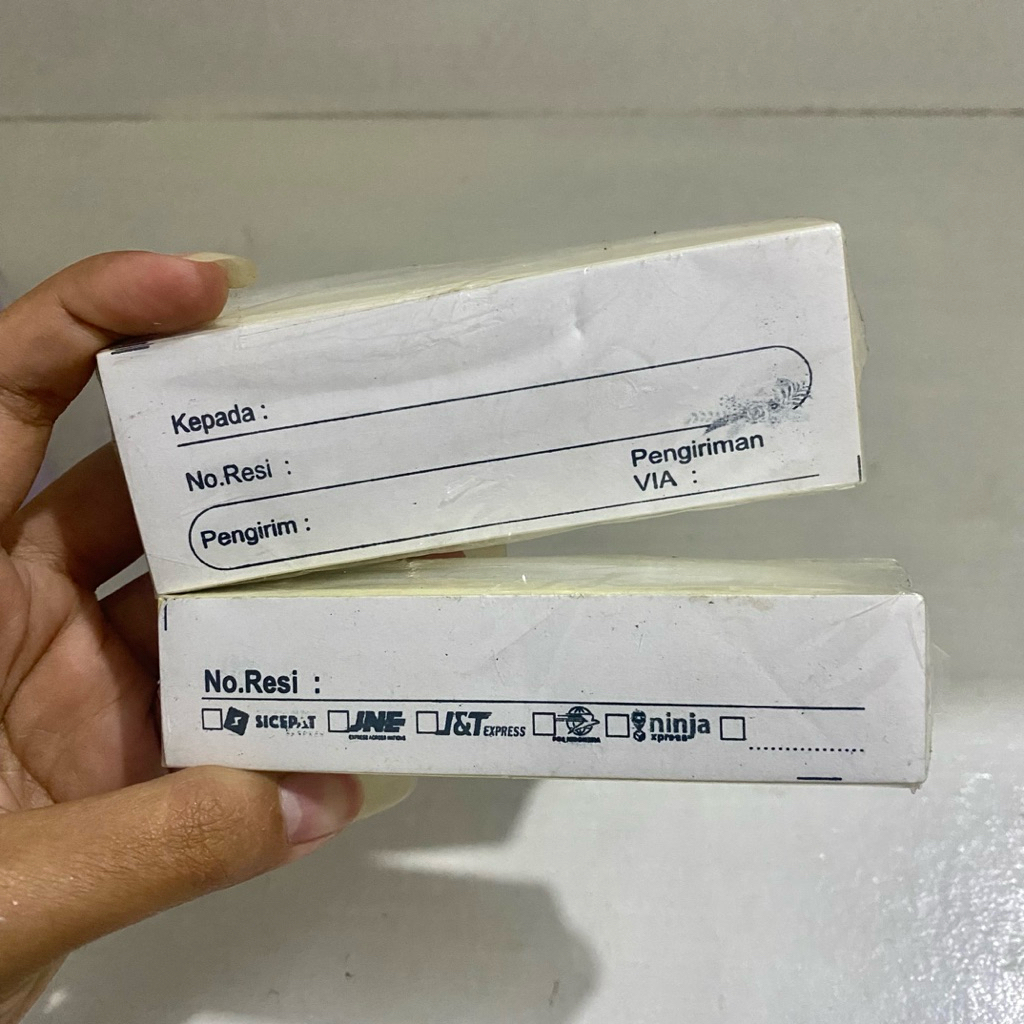 

label pengiriman / stiker resi / resi olshop