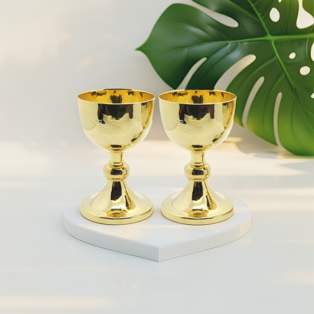Murah PIALA LAPSI EMAS / PIALA PERJAMUAN KATOLIK / PERALATAN MISA KATOLIK / PIALA KUNINGAN Diskon
