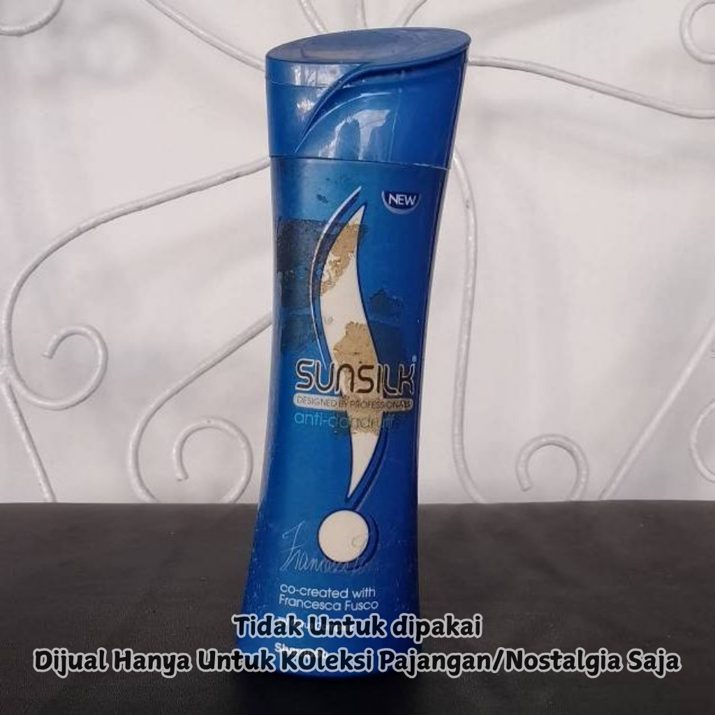 SHAMPOO SUNSILK KEMASAN JADUL TAHUN 2000an KOLEKSI PRODUK JADUL HANYA UNTUK PAJANGAN SAJA