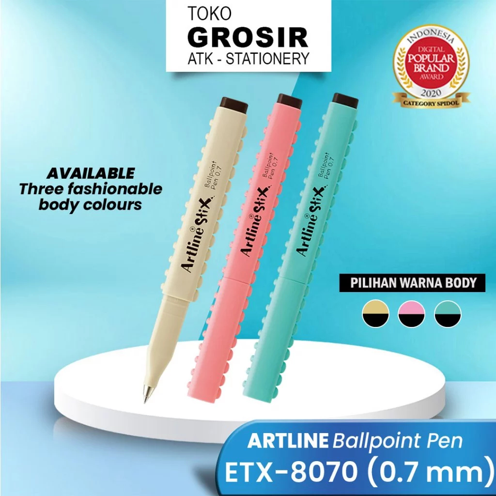 

GROSIR Ballpoint Artline Stix ETX-8070 2