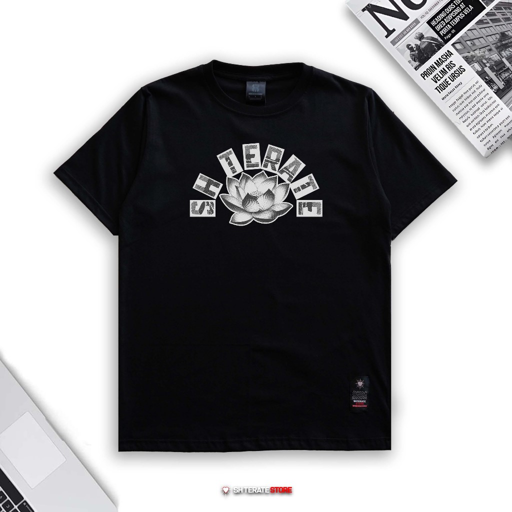 KAOS PSHT 24S | T-SHIRT PSHT VINTAGE - BLACK  | KAOS PSHT SIMPLE