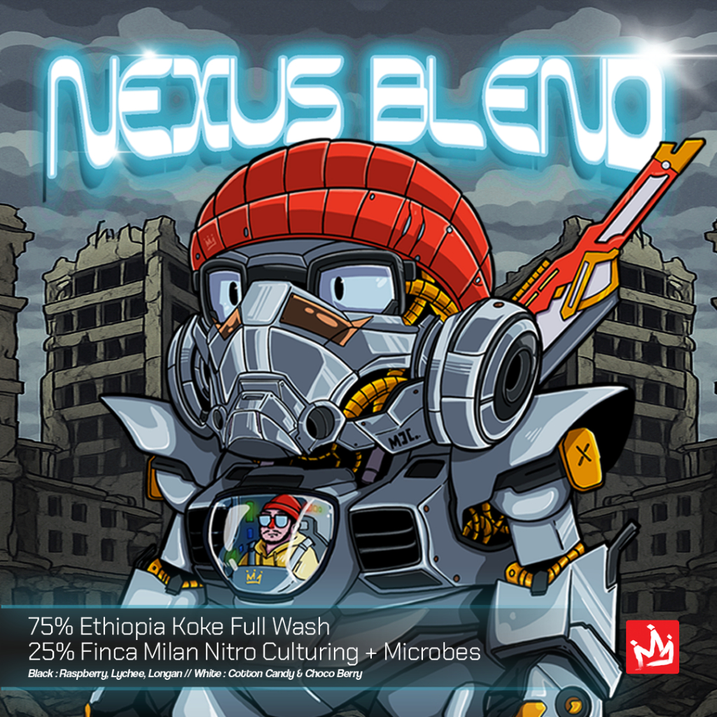 

Makmur Jaya Coffee - Espresso Blend - Nexus 2.0 | Biji Kopi Bisa Request Grind Bubuk - Tasting Notes of Raspberry, Lychee, Longan