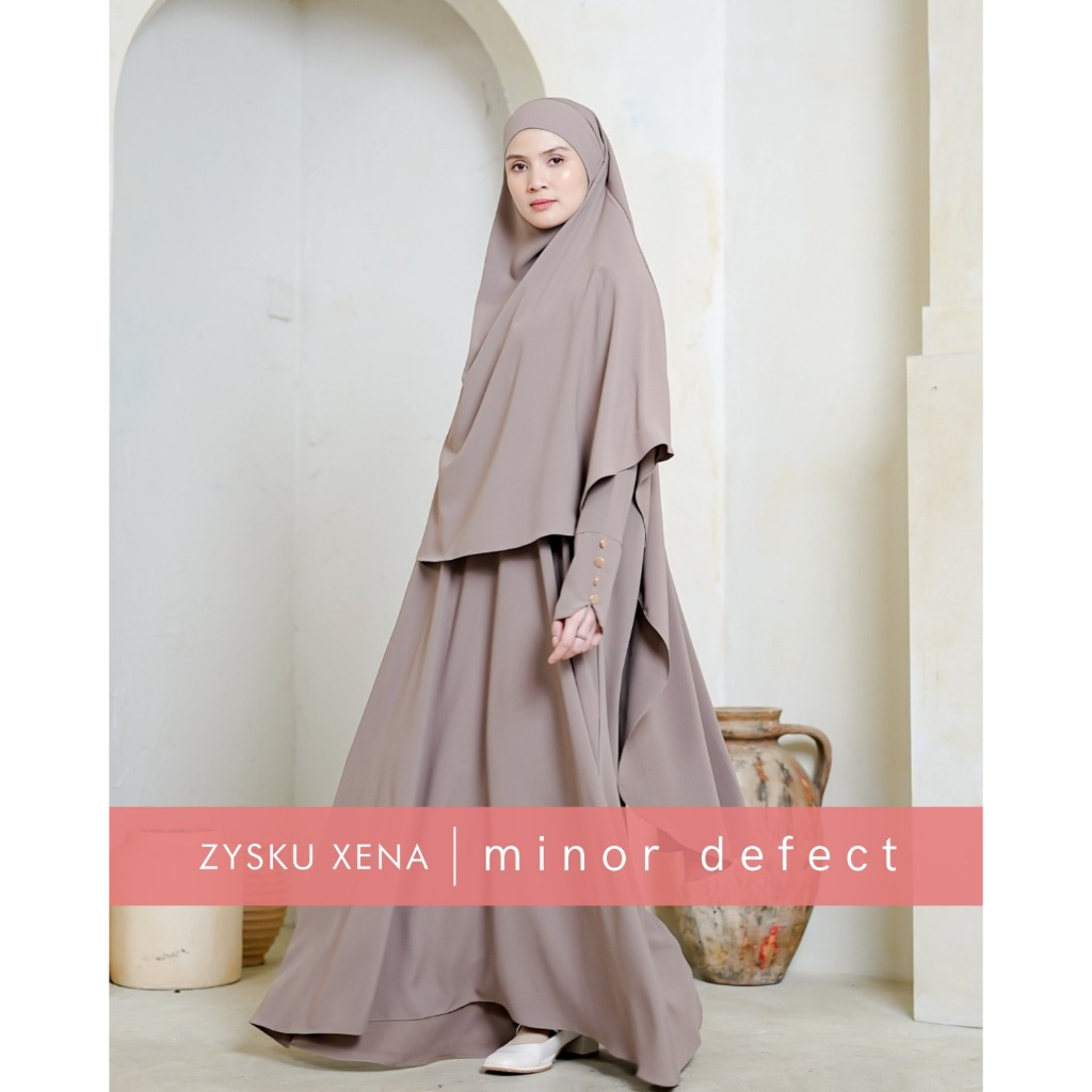 Zysku Xena | Minor Defect | Elhaya Set 2 pcs (abaya + khimar) - 7 Warna