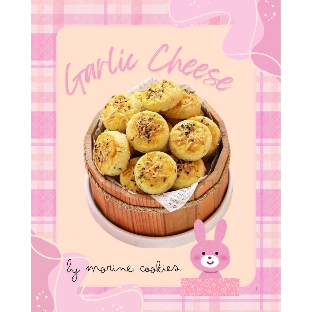 

Garlic Cheese Cookies. Cookies bawang putih gurih, uenakkk banget.