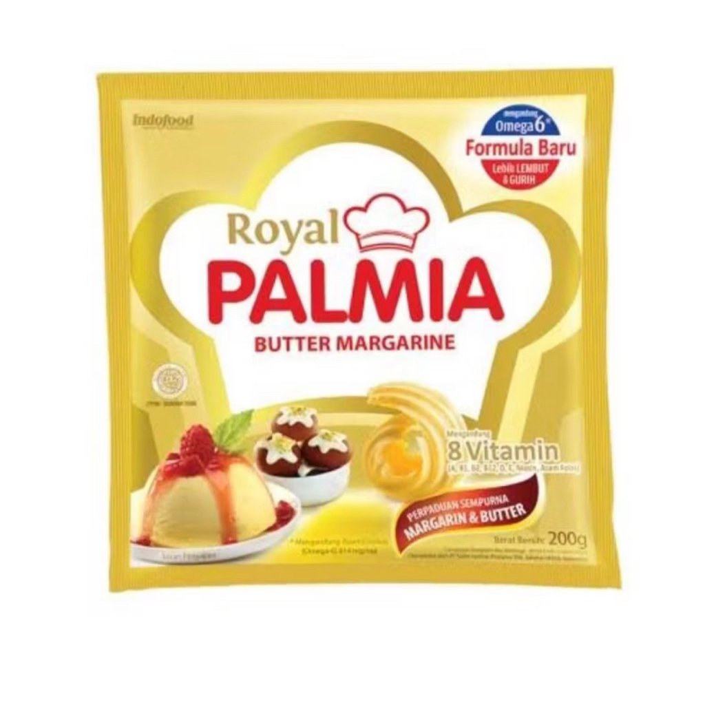 

ROYAL PALMIA MARGARINE 200GRAM SACHET