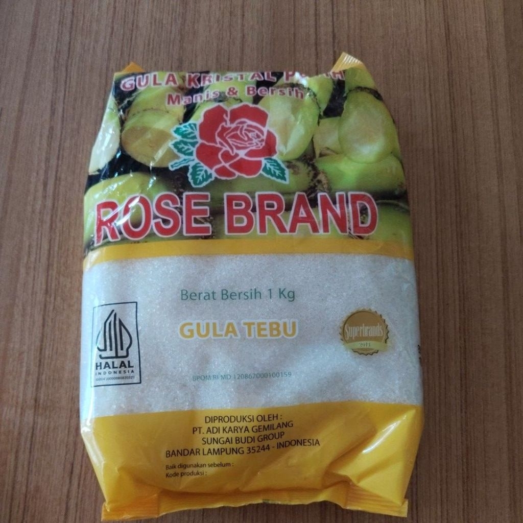 

Gula Pasir Rose Brand 1kg